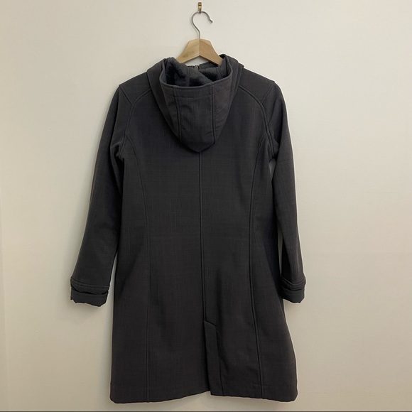 MEC | Charcoal Heather Duster Fleece Lined Coat - Picture 3 of 12